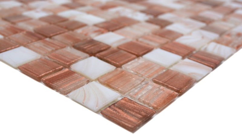 Design Mosaikfliese Bronze Kupfer Innen & Außen Schweiz