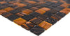 Design Mosaikfliese Glas Kupferbraun Pandemonium Schweiz