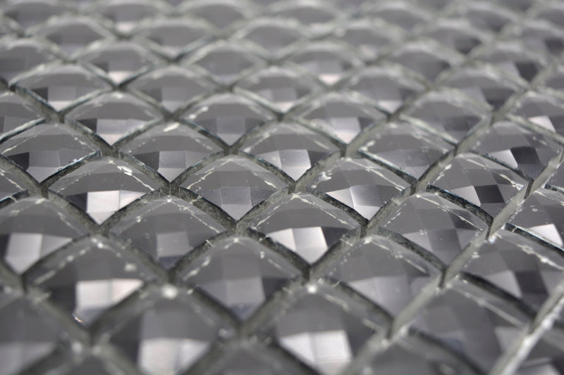 Diamant Mosaik Schwarzglanz Plättli