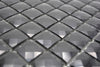 Diamant Mosaik Schwarzglanz Plättli 23x23 mm