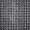 Diamant Mosaik Schwarzglanz Plättli 23x23 mm 3D