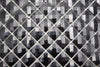 Diamant Mosaik Schwarzglanz Plättli 23x23 mm Glänzend