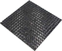 Diamant Mosaik Schwarzglanz Plättli 3D