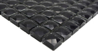 Diamant Mosaik Schwarzglanz Plättli Pool