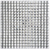 Diamantoptik Silber Mosaikfliese