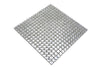 Diamantoptik Silber Mosaikfliese