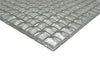 Silber Mosaikfliese