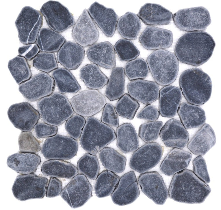 Donau Schwarz Fluss Kieselstein Mosaikfliese