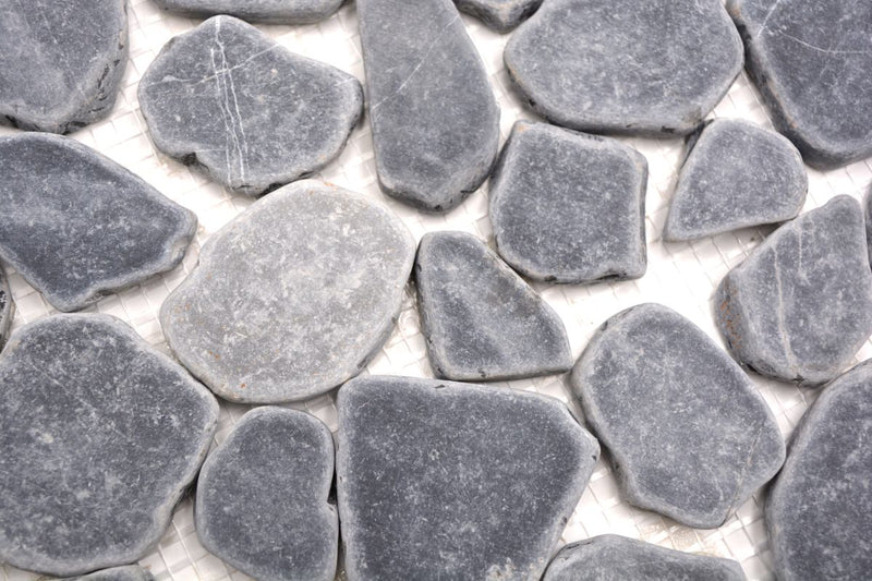 Donau Schwarz Fluss Kieselstein Mosaikfliesen