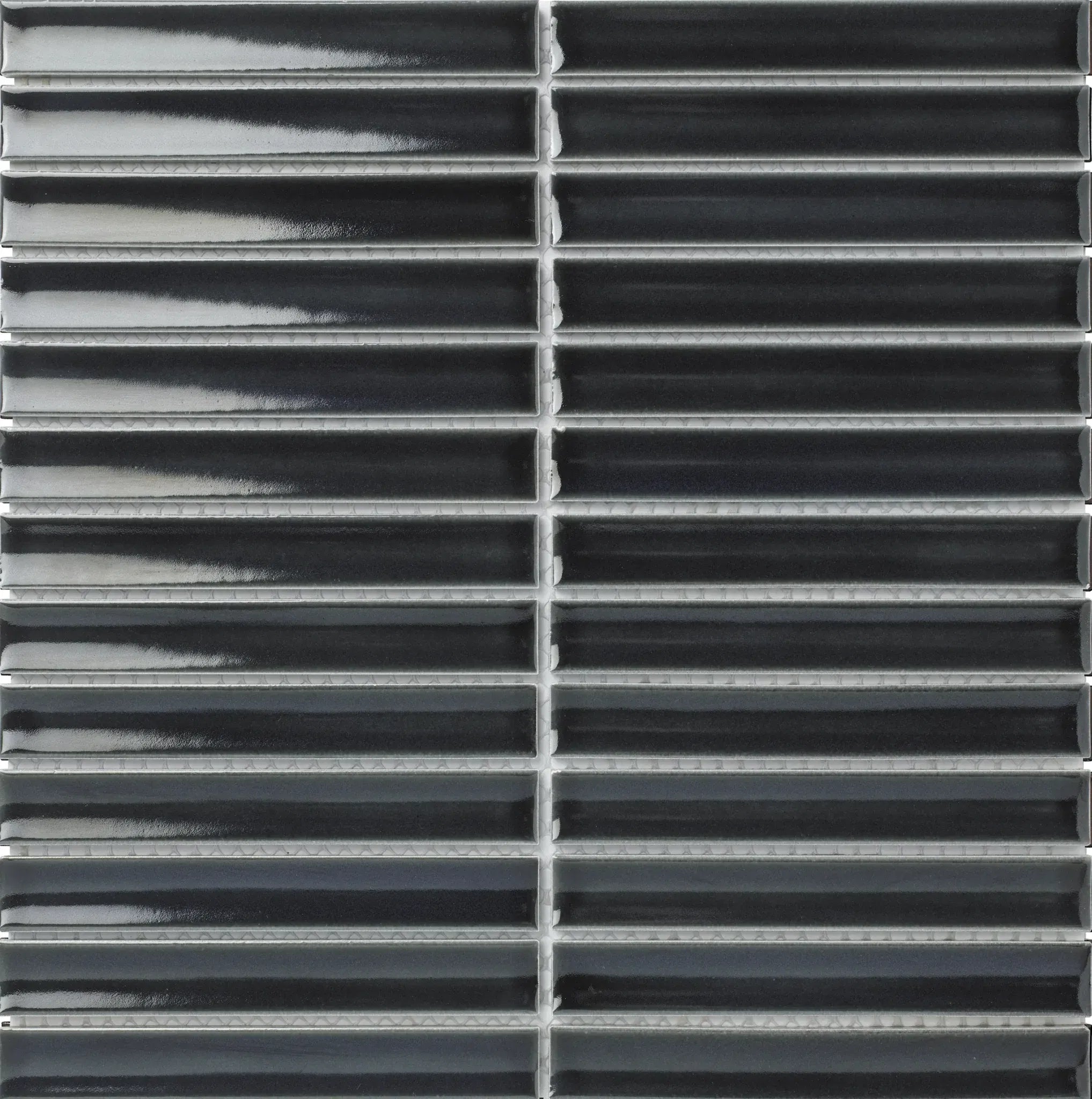 Dunkel Blau Grau KitKat Porzellan Mosaikfliese