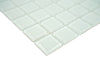 Glanz Weiss Glasmosaik Fliese
