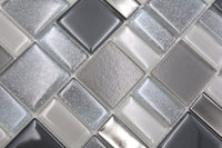 Eisglanz Glass Mosaik Fliese