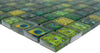 Emerald Feder Grün Glas Mosaikfliesen Glänzend