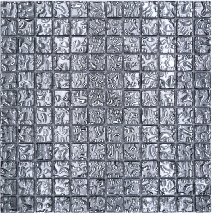 Flüssiges Silber Spiegel Glas Mosaikfliese