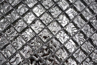 Flüssiges Silber Spiegel Glas Mosaikfliese Glänzend