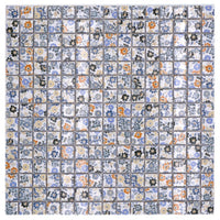 Florales Retro Mix Mosaikfliese