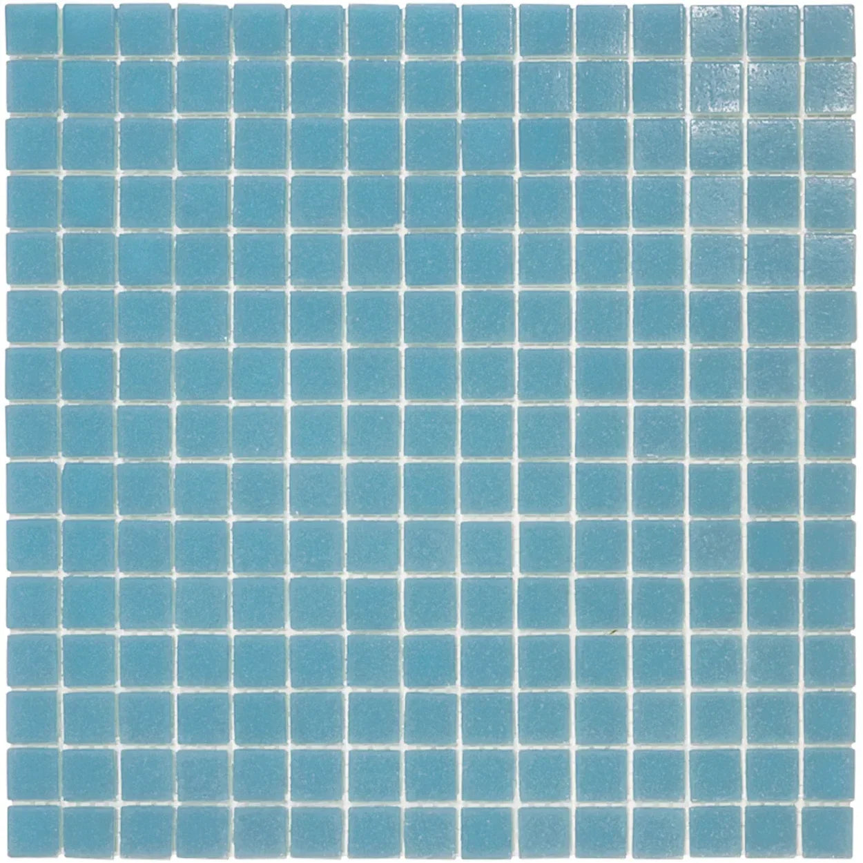 Hell Blau Körnig Quadrat Glas Mosaik Fliese