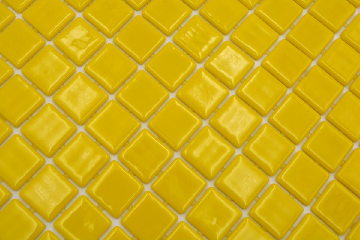 Gelb Swimming Pool Mosaik Fliese