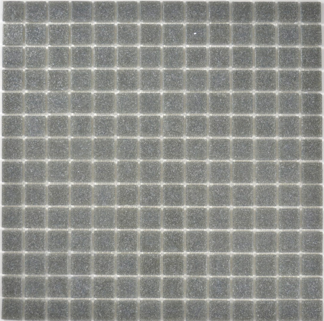 Genf Grau Glas Mosaikfliese