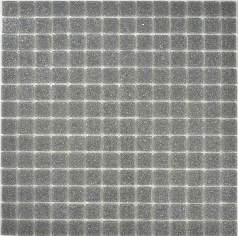 Genf Grau Glas Mosaikfliese