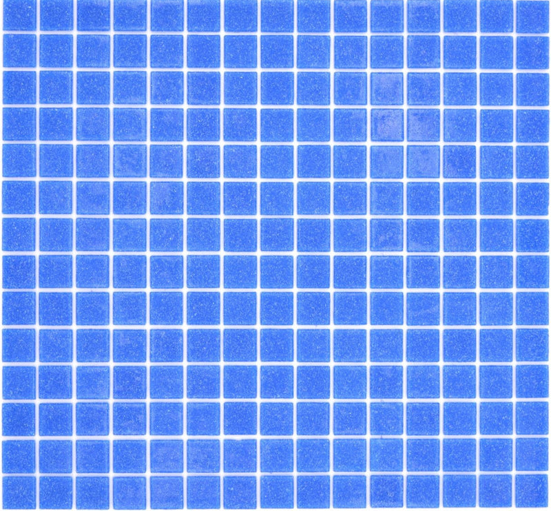Glas Mosaikfliese Pool Atlantic Blau