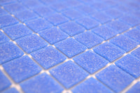 Glas Mosaikfliese Pool Atlantic Blau Plättli
