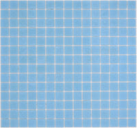 Glas Mosaikfliese Pool Sky Blau