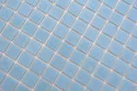Glas Mosaikfliese Pool Sky Blau Küche & Bad