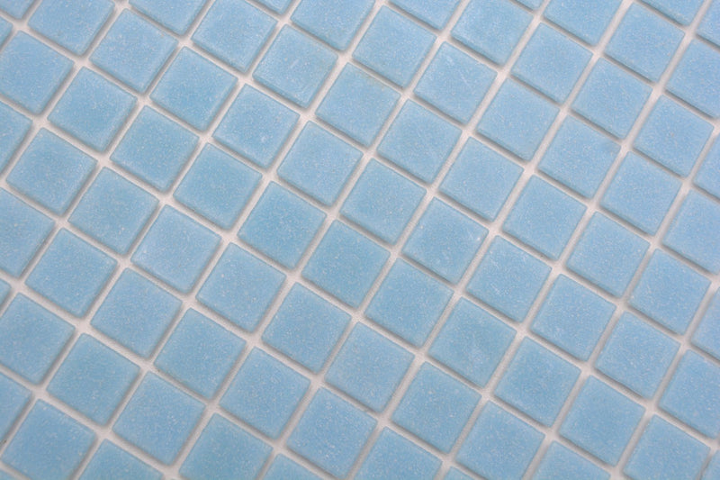 Glas Mosaikfliese Pool Sky Blau Küche & Bad