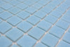 Glas Mosaikfliese Pool Sky Blau Plättli