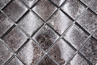 Glas Schwarze Mosaik Fliesen