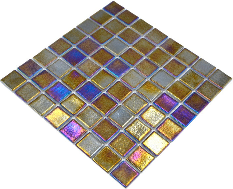 Glasmosaik Plättli Royal Shimmer Pool, Küche & Bad Günstig Online