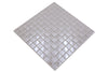 Glasperl Weiss Metallic Mosaikfliesen Matte