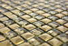 Gold Crystal Mosaikfliesen Glanz 30x30 cm