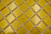 Gold Glitzer Glasmosaik Fliesen