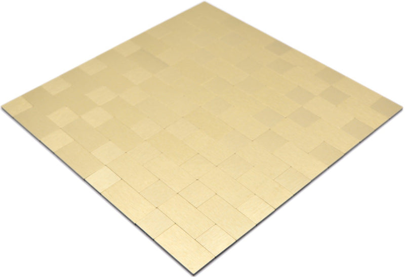 Gold Luxury Mix Selbstklebende Mosaikfliesen Wandgestaltung