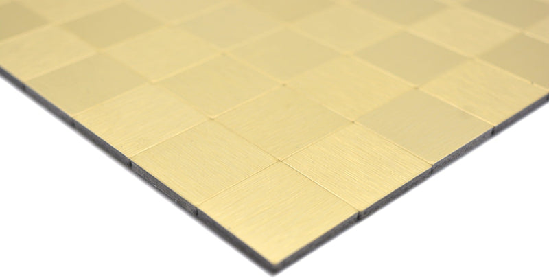 Gold Luxus Selbstklebende Mosaikfliesen Bad & Küche