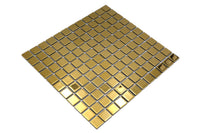 Gold Glasmosaik Fliese