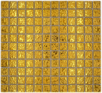 Gold Rausch Keramik Mosaikfliese