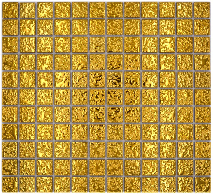 Gold Rausch Keramik Mosaikfliese