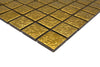Gold Keramik Mosaik Plättli