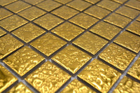 Gold Keramik Mosaikfliesen