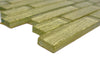 Gold Stab Mosaik Fliesen