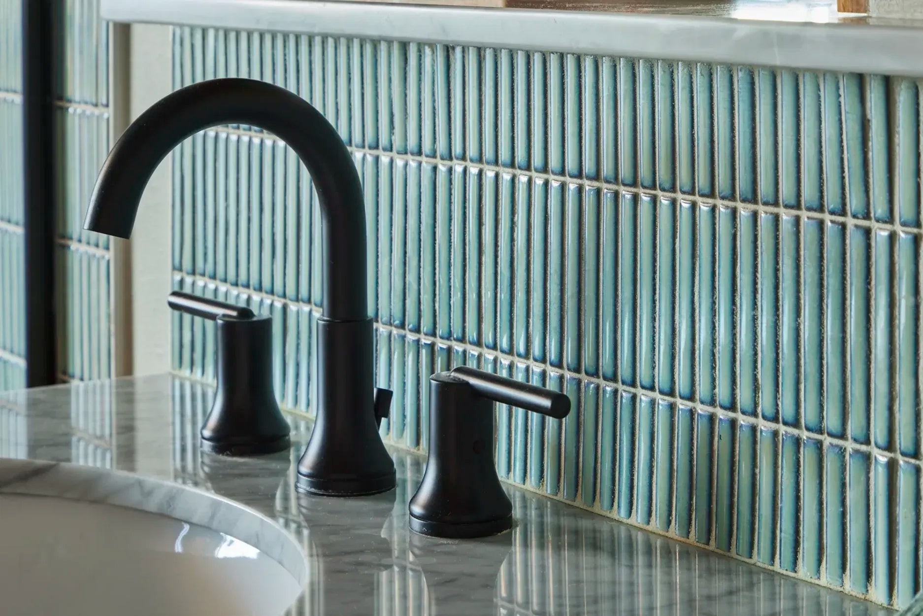 Grün Blau KitKat Mini Glanz Porzellan Mosaikfliese Bad Rückwandfliese 