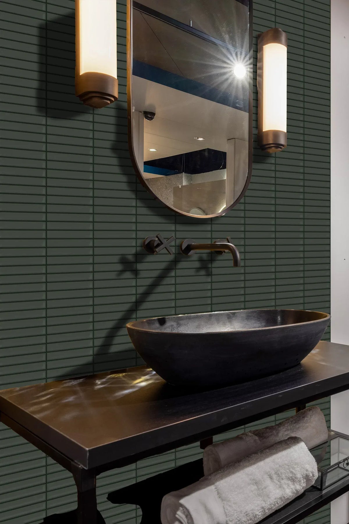 Tannen Grün Kitkat Stick Porzellan Mosaikfliese Rückwandfliese Badezimmer Günstig Kaufen