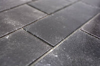 Granitglanz Mosaik Mauerfliese Glass Effekt Schwarz