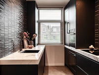 Graphit Grau Schwarz Porzellan Kitkat Stick Mosaikfliese Küchen Wand Plättli Schweiz