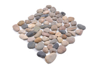 Grau Beige Fluss Kiesel Pebble Mosaikfliese Online Kaufen Schweiz