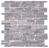 Grau Brick Marmor Mauerverbandoptik Mosaikfliese
