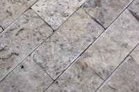 Grau Brick Splitface Mosaikfliesen